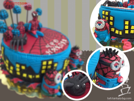 Детска торта Spiderman